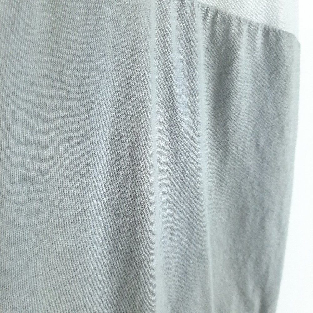PINK by Victoria Secret Sleep Shirt Colorblock Gray White Small - Picture 4 of 10
